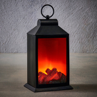 Led haard op batterijen | Vlameffect | 27 x 12 cm | Geschikt voor binnen LBB00145