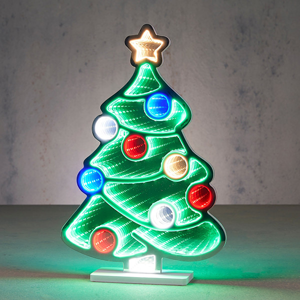 Neon kerstboom | 40 cm | 200 lampjes | Luca Lighting LBB00172 - 1