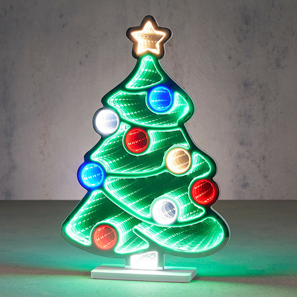 Neon kerstboom | 40 cm | 200 lampjes | Luca Lighting LBB00172 - 1