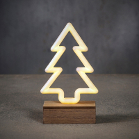 Luca Lighting Neon kerstboom | Warm wit | 70 lampjes op batterij | Luca Lighting  LBB00114
