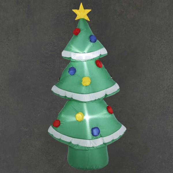 Luca Lighting Opblaasbare kerstboom 120 cm | Geschikt voor buiten | Groen  LBB00040 - 1
