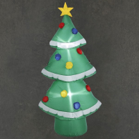 Luca Lighting Opblaasbare kerstboom 120 cm | Geschikt voor buiten | Groen  LBB00040