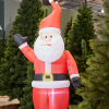 Luca Lighting Opblaasbare kerstman 183 cm | Geschikt voor buiten | Rood  LBB00042 - 2