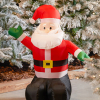 Luca Lighting Opblaasbare kerstman 80 cm | Geschikt voor buiten | Rood  LBB00041 - 2