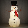 Opblaasbare sneeuwpop 120 cm | Geschikt voor buiten | Wit