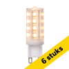 Aanbieding: 6x Lucide G9 LED capsule | 2700K | Dimbaar | 3.5W (35W) LLU20154 - 1