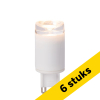 Aanbieding: 6x Lucide G9 LED capsule | 2700K | Dimbaar | 3W (25W) LLU20156 - 1