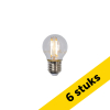 Aanbieding: 6x Lucide LED lamp E27 | Kogel G45 | Filament | 2700K | Dimbaar | 4W (40W) LLU20144 - 1