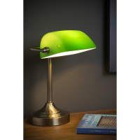Lucide Bureaulamp E14 | Banker | Groen LLU20037