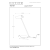 Lucide Bureaulamp GU10 | Hester | Antraciet LLU20185 - 4