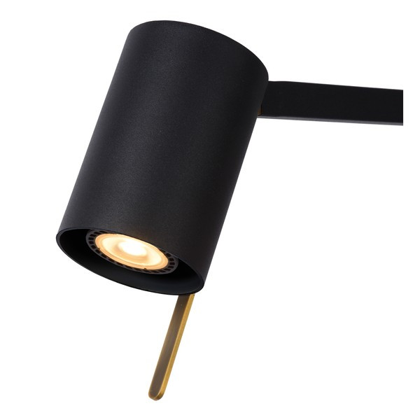 Lucide Bureaulamp GU10 | Lesley | Zwart LLU20241 - 4
