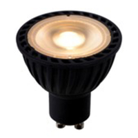 Lucide GU10 LED spot | 2200-2500-2700K | 3-staps dimbaar | CRI >95 | 5W (35W) LLU20288