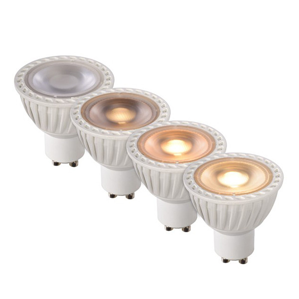 Lucide GU10 LED spot | 2200-3000K | Dim to warm | CRI >95 | 5W (35W) LLU20282 - 4