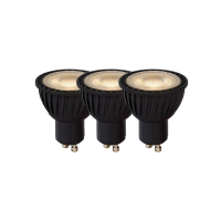 Lucide GU10 LED spot | 3000K | Dimbaar | 5W (35W) | 3 stuks LLU20297
