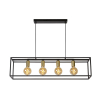 Lucide Handlamp 4x E27 | Ruben | 92 cm | Zwart LLU20351 - 1