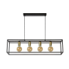 Lucide Handlamp 4x E27 | Ruben | 92 cm | Zwart LLU20351 - 3