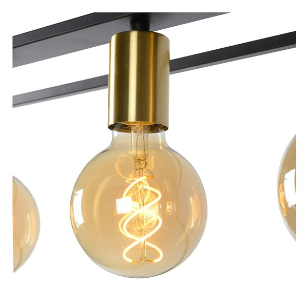 Lucide Handlamp 4x E27 | Ruben | 92 cm | Zwart LLU20351 - 7