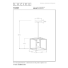 Lucide Handlamp E27 | Ruben | 22 x 22 cm | Zwart LLU20350 - 7