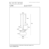 Lucide Hanglamp 3x E27 | Ilona | Zwart LLU20188 - 8