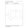 Lucide Hanglamp 3x E27 | Julius | 105 cm | Zwart LLU20212 - 4