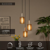 Lucide Hanglamp 3x E27 | Lambres | Taupe LLU20228 - 2