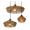 Lucide Hanglamp 3x E27 | Yunkai | Ø 60 cm | Naturel LLU20581 - 5