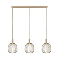 Lucide Hanglamp 3x GU10 | Esterel | Taupe LLU20116