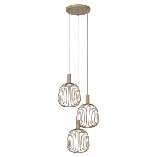 Lucide Hanglamp 3x GU10 | Esterel | Taupe LLU20117 - 1