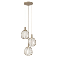 Lucide Hanglamp 3x GU10 | Esterel | Taupe LLU20117