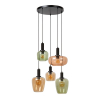 Lucide Hanglamp 5x E27 | Ilona | Zwart LLU20189 - 4