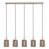 Lucide Hanglamp 5x E27 | Lambres | Taupe LLU20230 - 3