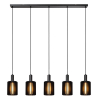 Lucide Hanglamp 5x E27 | Lambres | Zwart LLU20231 - 1