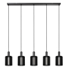Lucide Hanglamp 5x E27 | Lambres | Zwart LLU20231 - 3