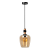 Lucide Hanglamp E27 | Ilona | Ø 22 cm | Amber | Zwart LLU20191 - 3
