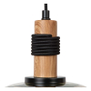 Lucide Hanglamp E27 | Ilona | Ø 22 cm | Amber | Zwart LLU20191 - 6