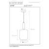 Lucide Hanglamp E27 | Joanet | Ø 22 cm | Zwart LLU20205 - 8