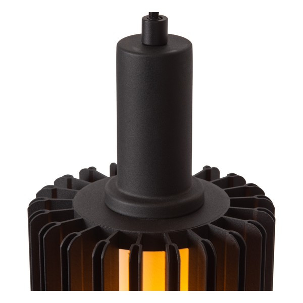 Lucide Hanglamp E27 | Lambres | Ø 15 cm |  Zwart LLU20233 - 6