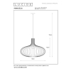 Lucide Hanglamp E27 | Manuela | Ø 50 cm | Zwart LLU20250 - 5