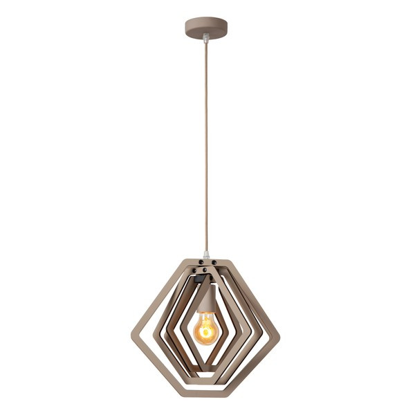 Lucide Hanglamp E27 | Mauro | Taupe LLU20268 - 1