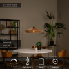 Lucide Hanglamp E27 | Yunkai | Ø 50 cm | Naturel LLU20580 - 2
