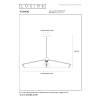 Lucide Hanglamp E27 | Yunkai | Ø 70 cm | Naturel LLU20582 - 6
