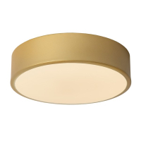 Lucide LED Plafondlamp | Ø 20 cm | Unar | 2700K | 3-staps dimbaar | Goud | 12W LLU20535