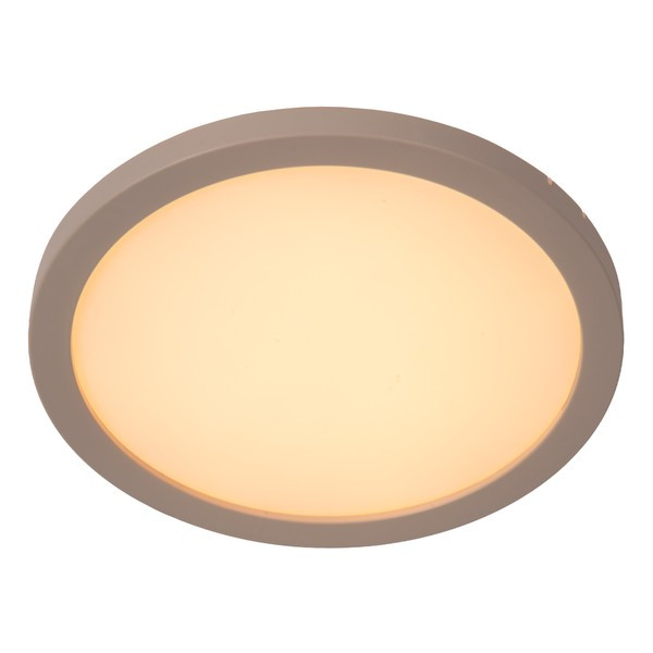 Lucide LED Plafondlamp | Ø 19 cm | Rinus | 2200-2700-3000K | IP44 | Zandkleur | 9.5W LLU20338 - 1