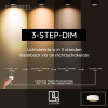 Lucide LED Plafondlamp |  Ø 20 cm | Unar | 2700K | 3-staps dimbaar | Wit | 12W LLU20536 - 3