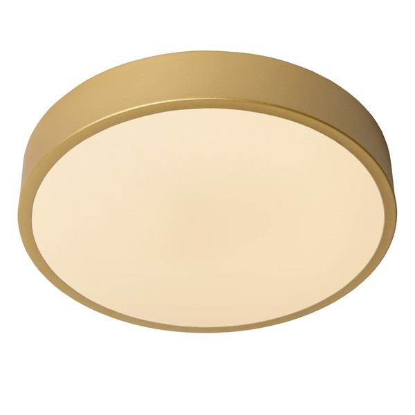 Lucide LED Plafondlamp |  Ø 30 cm | Unar | 2700K | 3-staps dimbaar | Goud | 18W LLU20538 - 6