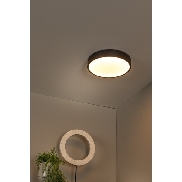 Lucide LED Plafondlamp | Ø 30 cm | Unar | 2700K | 3-staps dimbaar | Zwart | 18W LLU20540 - 5