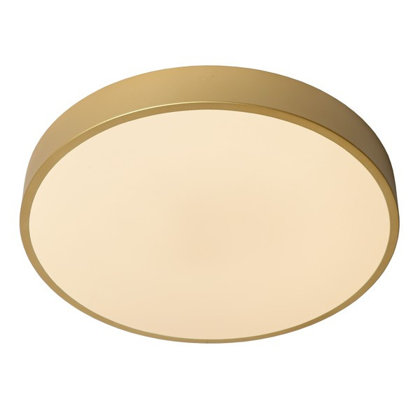 Lucide LED Plafondlamp | Ø 39.5 cm | Unar | | 2700K | 3-staps dimbaar | Goud | 24W LLU20541 - 6