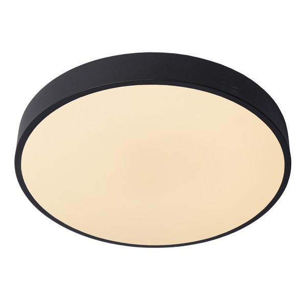 Lucide LED Plafondlamp | Ø 39.5 cm | Unar | | 2700K | 3-staps dimbaar | Zwart | 24W LLU20543 - 6