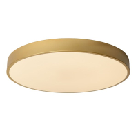 Lucide LED Plafondlamp | Ø 49.5 cm | Unar | | 2700K | 3-staps dimbaar | Goud | 36W LLU20544
