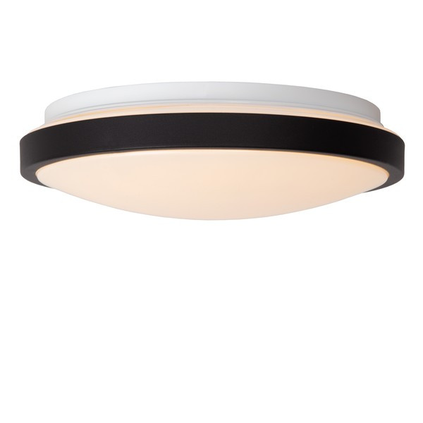 Lucide LED Plafondlamp met sensor | Ø 29.3 cm | Dasher | 2700K | IP44 | Zwart | 12W LLU20094 - 5